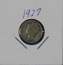 1927 Silver Mercury Dime