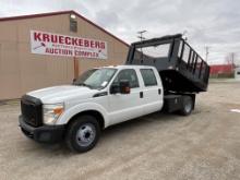 2015 Ford F350 Stakebed Dump