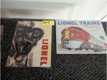 "2 Retro Vintage Signs" Lionel Trains