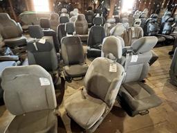 LOT: 76-ASSORTED BUCKET SEATS