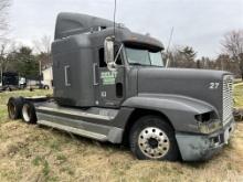 2000 FREIGHTLINER FLD120, T/A (PARTS TRUCK) CAT C12, BAD ENGINE, NEEDS TRANSMISSION, NO ABS MODULE
