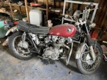 1969 HONDA CL450 SCRAMBLER MOTORCYCLE, 10,616 MILES, VIN: CL450-1009991