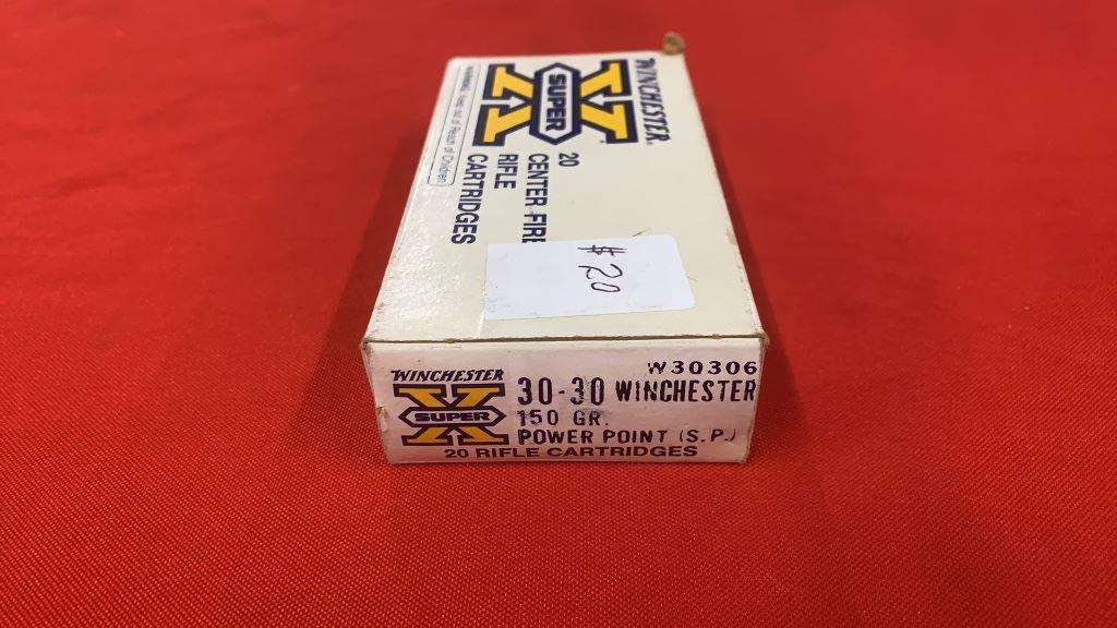20rds Winchester Super-X Power-Point 30-30Win