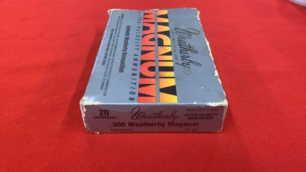 10rds Weatherby .300 Wby Mag Ultra Velocity 180gr