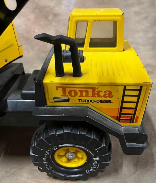Vintage Tonka Toy Turbo Diesel Crane