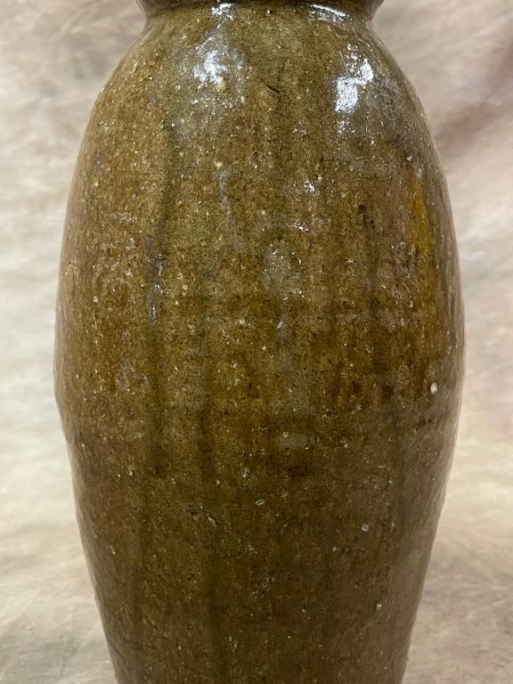 Antique Catawba Valley Slender Pottery Jar