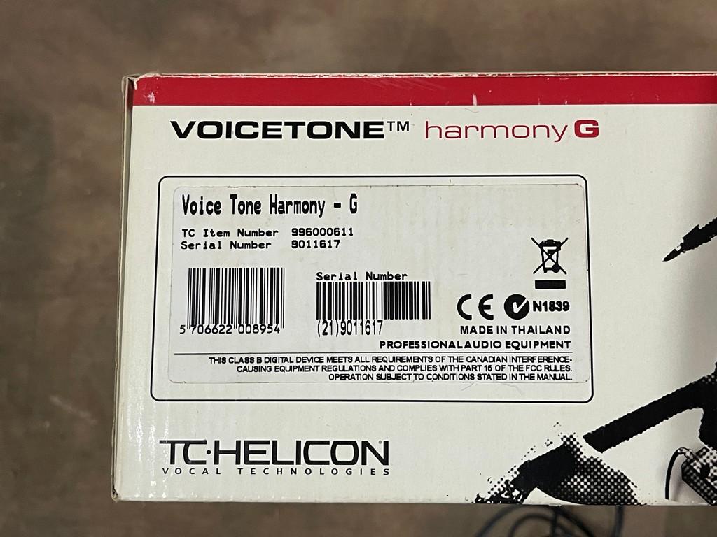 TC.Helicon Vocal Technologies Voicetone Harmony G In Box