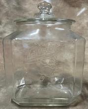 Taylor Biscuit Country Store Glass Jar