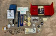 Lot of Watches and Men's Jewelry