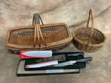 Maxam Knives and Baskets