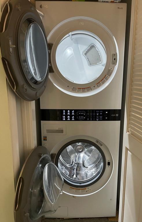 LG Stacking Front Loading Washer And Dryer