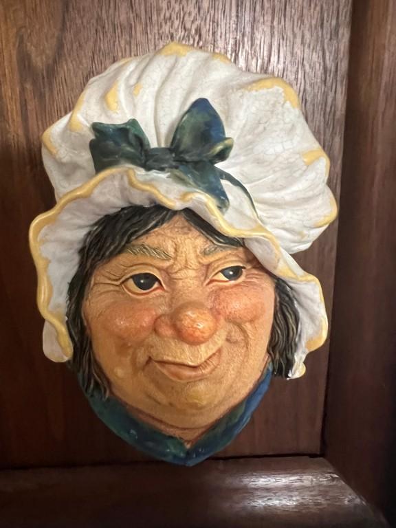 Collection Of Bossons Chalkware Busts