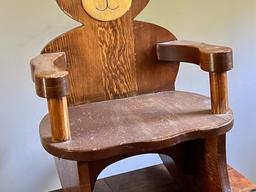Childs Teddy Bear Rocking Chair