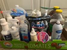Box Lot Cleaning Supplies