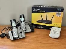 Net gear Gaming & Streaming Router NIB & Portable Phones