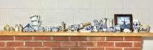 Beatrice Potter Figurines, Pyrex Coffee Cups & Delftware