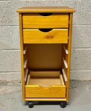 3 Drawer Cabinet With Drawer Of Needle Nose Pliers