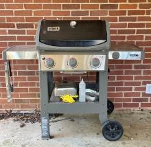 Used Weber Gas Grill With Cover