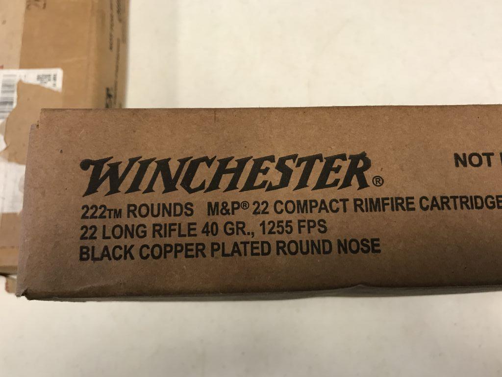 ammo - 22 long; 2220rds