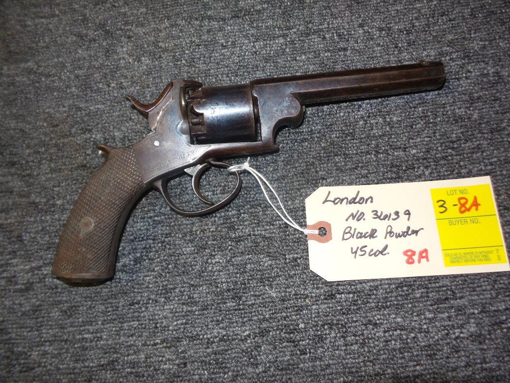 LONDON No. 36139 Percussion Revolver .40 cal