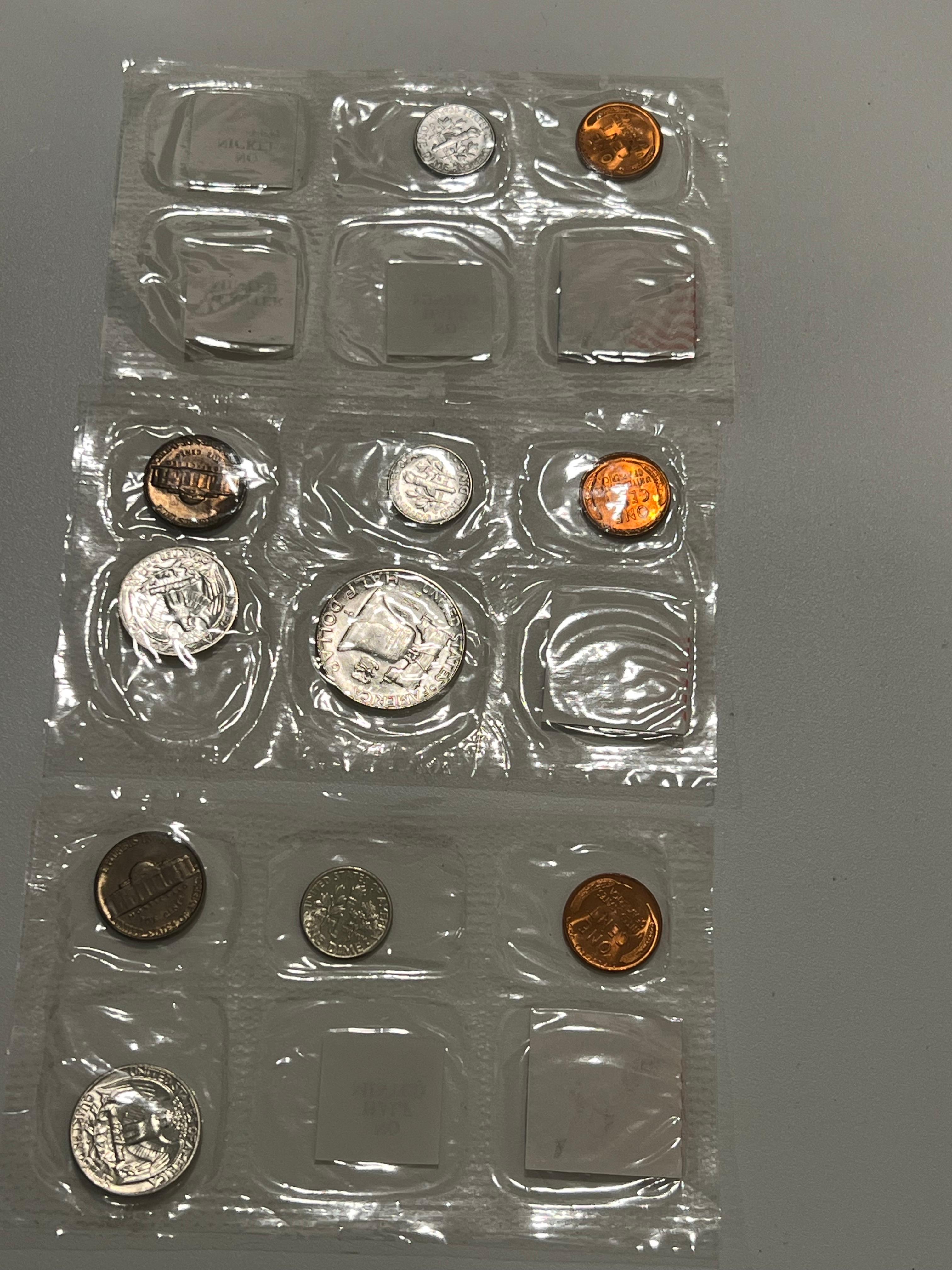 1955 p-d-s Mint Set 11 coins BU