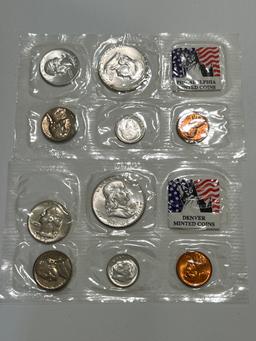 1957 p-d Mint Set 10 coins BU