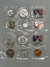 1957 p-d Mint Set 10 coins BU