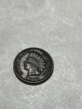 1893 Indian Head Cent Full Liberty