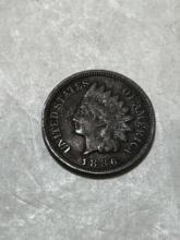 1886 Indian Head Cent Full Liberty