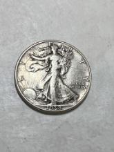 1938 D Walking Liberty Half Dollar