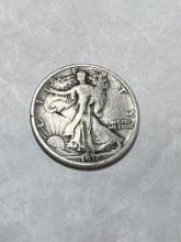 1916 Walking Liberty Half Dollar VF