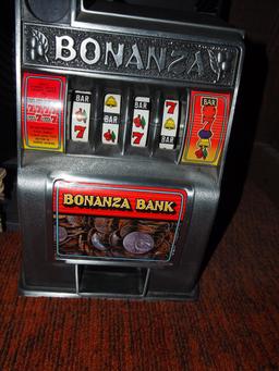 Bonanza slot machine bank