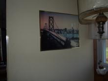San Francisco Bay Bridge framed picture