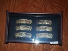 Franklin Mint wildlife collector knives