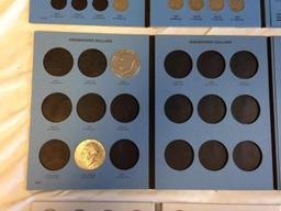 Lot of (4) Coin Albums Partially Completed