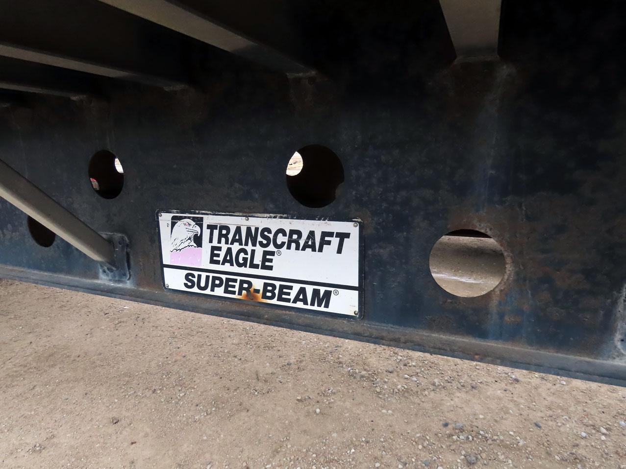 1998 Transcraft Eagle “Super Beam” 48’ Tandem Spread Axle Flatbed Trailer,