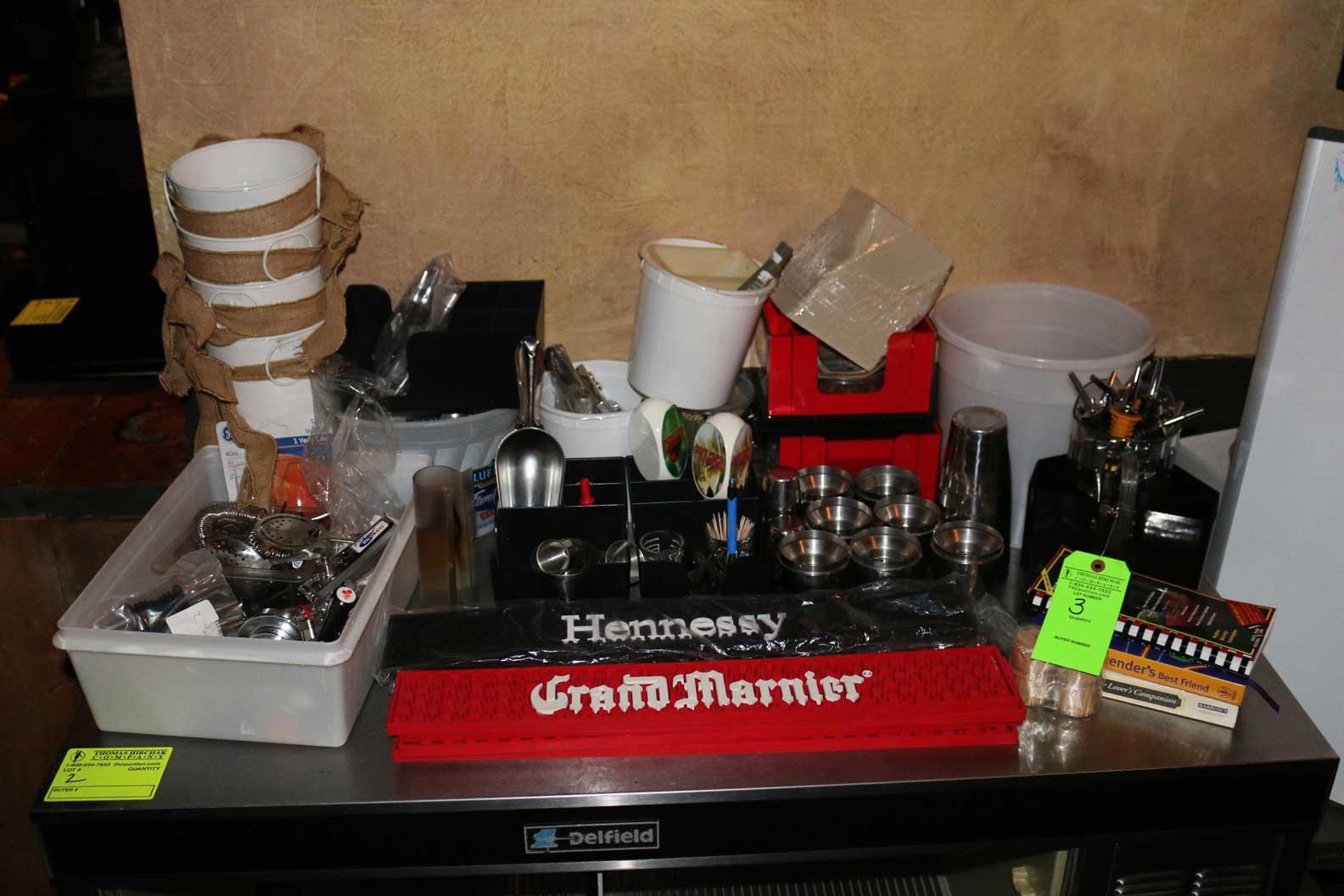 Lot: Misc. Bar Wares & Other