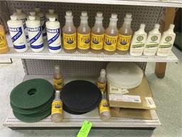 Asst. Carpet Cleaning Products & Floor Buffer Pads