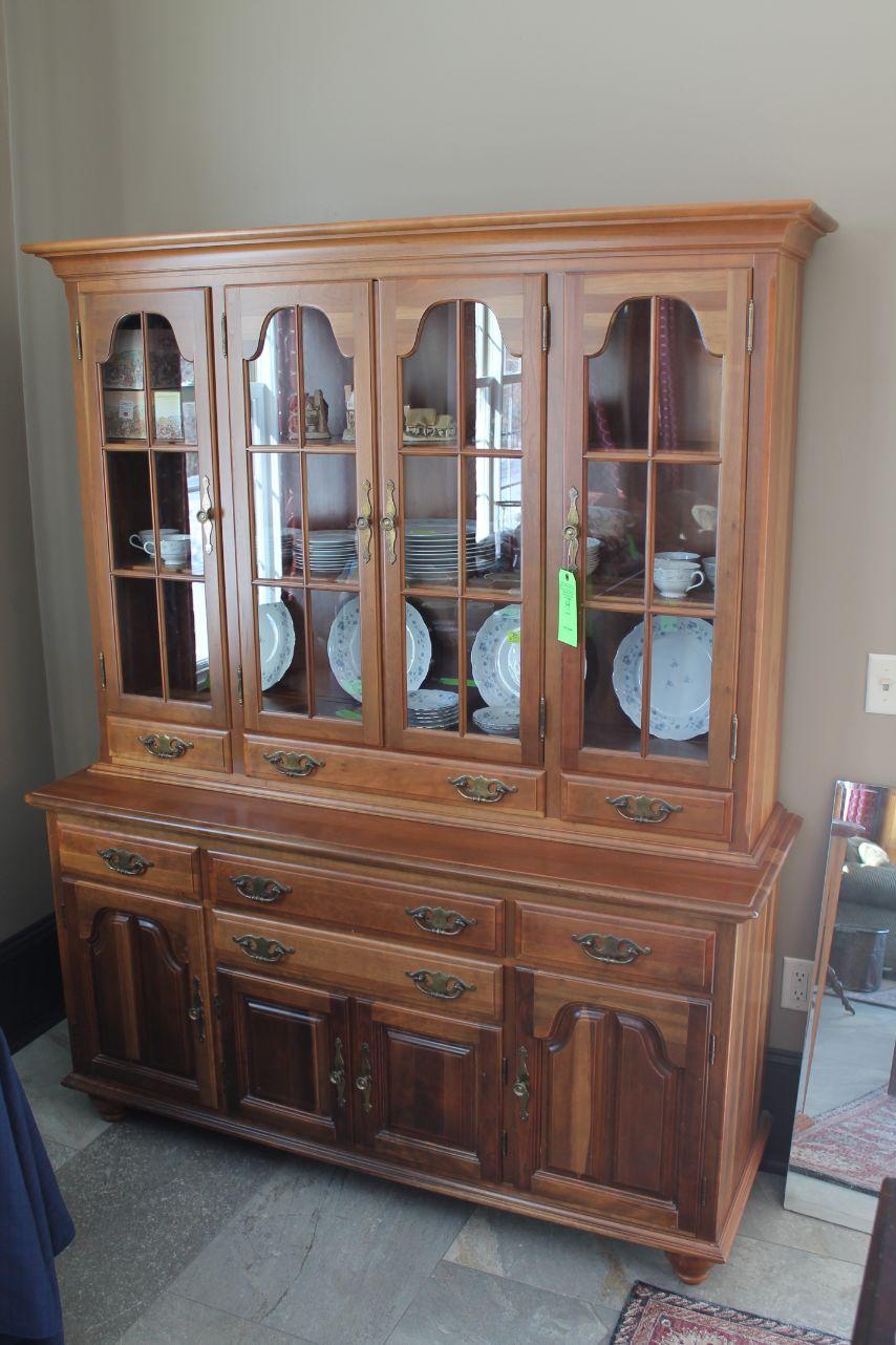Taylor Jamestown Solid Cherry China Cabinet