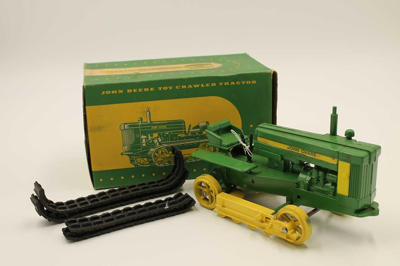 Vintage John Deere Toy Crawler Tractor