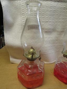 (2) Oil Lanterns