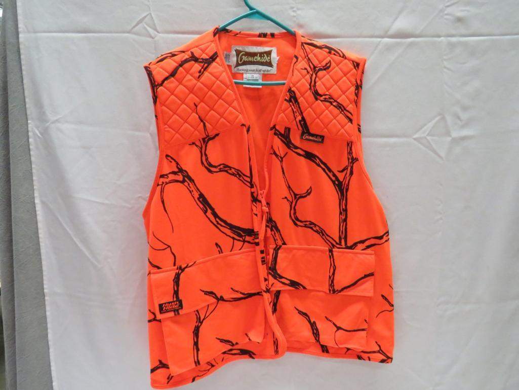 (2) Blaze Orange Vests