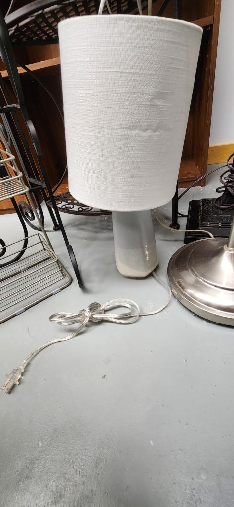 (2) Floor Lamps, (2) Desk Lamps