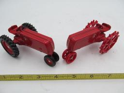 (2) Diecast Cockshutt Mini Tractors