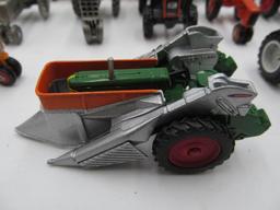 (28) Diecast Small Scale Tractors