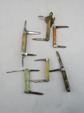 (6) Vintage Pen Knives
