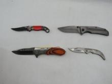 (4) Folding Knives