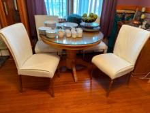 Oak Finish Dining Room Set