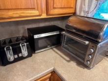 Toaster, Microwave, Toaster Oven & Bread Box