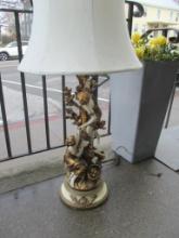 Apple Pickers Sculptural Lamp